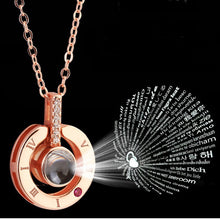 Load image into Gallery viewer, Romantic Projection Pendant Necklace