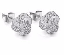 Load image into Gallery viewer, Simple Knot Earrings