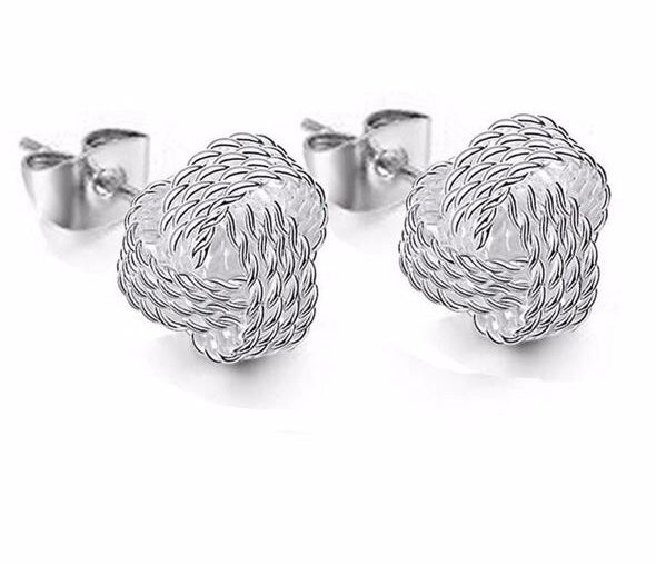 Simple Knot Earrings