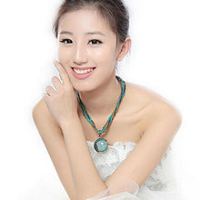 Load image into Gallery viewer, SUSENSTONE Bohemian Rhinestone Necklace