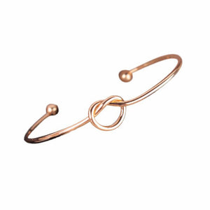 SUSENSTONE Chic  Simple Knot Bangle