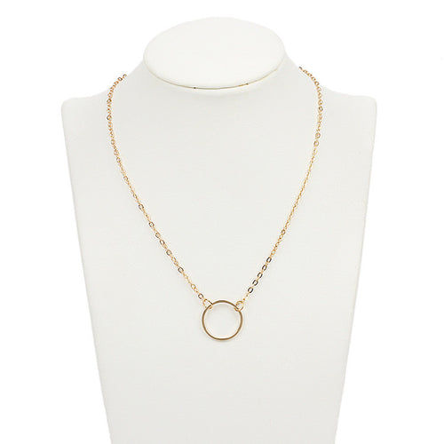 Ring Pendant Necklace