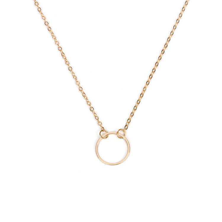 Ring Pendant Necklace