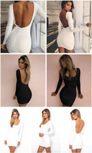 Load image into Gallery viewer, Lara&#39;s Backless  Low Cut Dress