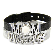 Load image into Gallery viewer, &#39;MOM BLESSED&#39; Bracelet