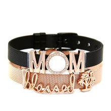 Load image into Gallery viewer, &#39;MOM BLESSED&#39; Bracelet