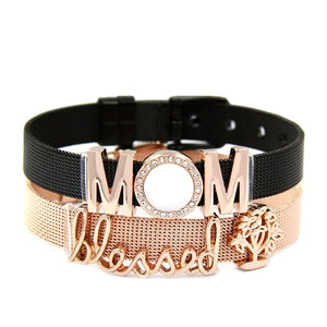 'MOM BLESSED' Bracelet