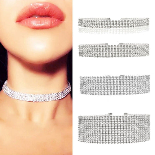 Shining Crystal  Choker
