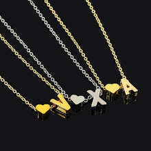 Load image into Gallery viewer, Fashion Tiny  Initial Necklace