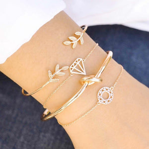 4 Pcs/Set FashionCombination Bracelets