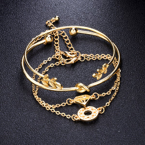 4 Pcs/Set FashionCombination Bracelets