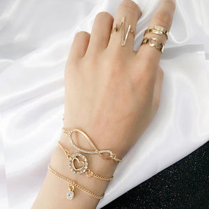 4 Pcs/Set FashionCombination Bracelets