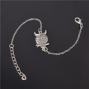 Simple Style Silver Plated Charm Bracelet