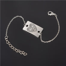 Load image into Gallery viewer, Simple Style Silver Plated Charm Bracelet