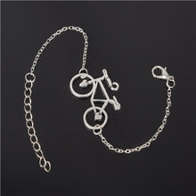 Load image into Gallery viewer, Simple Style Silver Plated Charm Bracelet