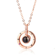 Load image into Gallery viewer, Romantic Projection Pendant Necklace