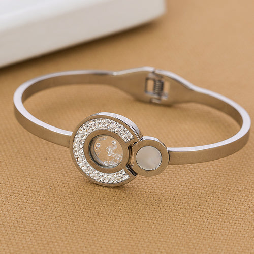 Float Crystal bangle