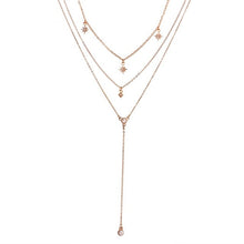Load image into Gallery viewer, Classic Star Crystal Multilayer Necklace