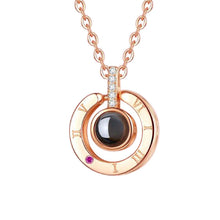 Load image into Gallery viewer, I LOVE YOU In 100 languages  Necklace