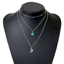 Load image into Gallery viewer, Moon Multilayer Fashionable Necklace