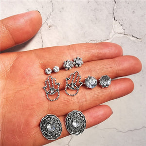 Bohemian  Stud Earrings Set