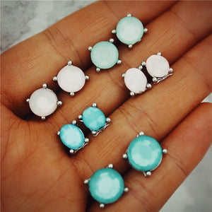 Bohemian  Stud Earrings Set