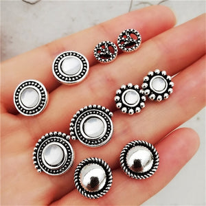 Bohemian  Stud Earrings Set