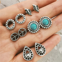 Load image into Gallery viewer, Bohemian  Stud Earrings Set