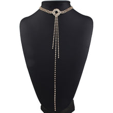 Load image into Gallery viewer, Rhinestone Crystal Necklace