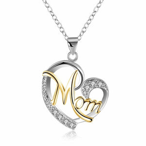 Amazing  Heart Shaped Mother's Day  Necklace