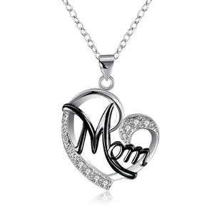 Amazing  Heart Shaped Mother's Day  Necklace