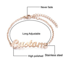 Load image into Gallery viewer, Personalized Custom Name Bracelet