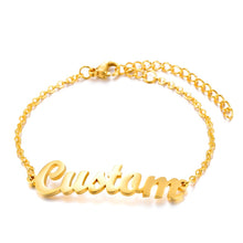 Load image into Gallery viewer, Personalized Custom Name Bracelet