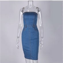 Load image into Gallery viewer, Lidia&#39;s Denim Dress